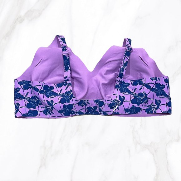 Knix Limited Edition WingWoman Contour Bra in Violet Magnolia, Size‎ 3XL - Picture 4 of 6